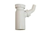 Vaske - Viega PP tilslutningsrør Ø50 mm x 1 1/2", til vask med prop, Hvid. - 144173