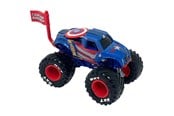 Legetøjsbil - Monster Jam 1:64 Marvel Captain America - 6071333
