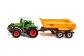 Legetøjsbil - SIKU Fendt Med Krampe Tiptrailer - 313-1605