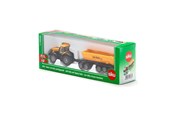 Legetøjsbil - SIKU 1:87 JCB m Vogn & Tiptrailer - 313-1858