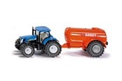 Legetøjsbil - SIKU 1:50 Traktor m Enakslet Slamsuger - 313-1945