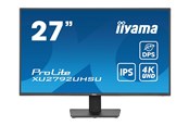 Skærm - 27" iiyama ProLite XU2792UHSU-B6 - 3840x2160 - 60Hz - IPS - 15W USB-C - XU2792UHSU-B6