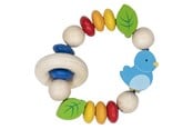 Babylegetøj - Goki Wooden Gripping Ring Bird - 65282