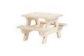 Kreativt Legetøj - Creativ Company Wooden Mini Picnic Table - 56927