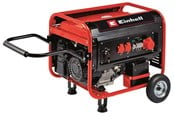 Power Station - Einhell TC-PG 65/E5 benzindrevet generator med 2x230 volt og 1x400 volt - 4152610