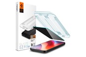 Mobil - Beskyttelsesglas - Spigen Glass tR EZ Fit HD (Privacy) 1 Pack - Transparency - iPhone 16 Pro - AGL07936