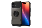 Mobil - Covers & Cases - Spigen Slim Armor MagSafe - Gunmetal - iPhone 16 - ACS08226
