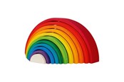 Babylegetøj - Goki Rainbow Building Blocks 11 pcs. - 58478