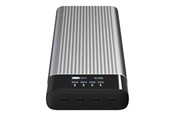Powerbank - Hyper Juice HJ245B power bank - 4 x USB-C - 245 Watt Powerbank - Sort - 27000 mAh - HJ245B