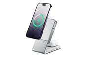 Mobil - Adaptere & Opladere - ALOGIC Matrix wireless charging stand - 2-in-1 - magnetic - 15 Watt - MSCDDWH