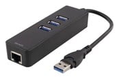 Netværksadapter (netkort, printserver mv.) - Deltaco USB 3.0 Network Adapter - Y-3045