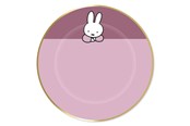 Legetøj - Haza Witbaard Plates Miffy Pink 8 pcs. - 439150