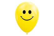 Legetøj - Globos Balloons Smile Yellow 30cm 8pcs. - 1129008