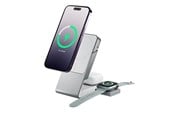 Mobil - Adaptere & Opladere - ALOGIC Matrix 3-In-1 Universal Magnetic Charging Dock - MSCDDAWCWH