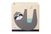 Børneværelse - 3 Sprouts Storage Box - Gray Sloth - IBXSLO