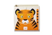 Børneværelse - 3 Sprouts Storage Box - Orange Tiger - IBXTIG