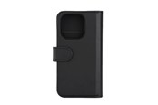Mobil - Covers & Cases - Deltaco Wallet Case 2-in-1 iPhone 15 Pro Magnetic Cover - Black - MCASE-WIP15P61