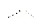 Maling - Wagner Dyseforlænger 50cm G-gevind med holder, uden dyse - 024964301027