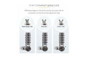 Systemtilbehør (kølepasta mv.) - StarTech.com 25-Pack Laptop Lock Compatible w/Noble Wedge/Nano/K-Slot - security cable lock - UNIVCS25-LAPTOP-LOCK