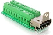 Kabler - diverse - DeLOCK Adapter HDMI female > Terminal Block 20pin - 65168
