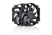 Kabinet Køler - Noctua NF-A14x25r G2 PWM Sx2-PP chromax.black - Kabinet køler - 120mm - Sort - NF-A14x25r G2 PWM Sx2-PP chromax.black