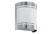 Lamper - EGLO ROSADA-E udendørs væglampe, rustfrit stål - 74009