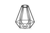Lamper - EGLO CAPOLIVERI-E skærm Ø175 mm, sort - 74056