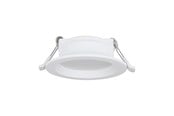 Lamper - EGLO IDUN-E indbygningsspot Ø86 mm, 3,8W 420lm 3000K, hvid - 74102
