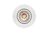 Lamper - Scan Products Luna Low Profile 2.0 Udendørs indbygningsspot 5,9W 2700K Ra90 IP44, Mat hvid - 10601