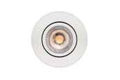 Lamper - Scan Products Luna Low Profile 2.0 Udendørs indbygningsspot 5,9W 3000K Ra90 IP44, Mat hvid - 10611