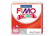 Hobby artikler - Fimo FIMO kids modeller 42 g. rød - 78522