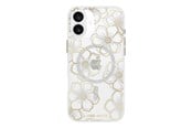 Mobil - Covers & Cases - Case Mate Floral Gems - Gold - MagSafe - iPhone 16 Plus - CM054374