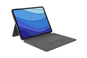 Tastatur - Logitech Combo Touch for iPad Pro 13" (M4) - Graphite - Tastatur & Folio sæt - Amerikansk engelsk - Grå - 920-012833