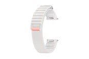 Smartwatch - Tilbehør - Samsung Galaxy Watch7 Fabric Band (S/M) - Pink White - ET-SVL30SWEGEU