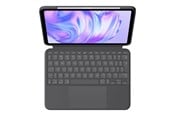Tastatur - Logitech Combo Touch for iPad Pro 11" (M4) & iPad Pro 11" Gen 1/2/3/4 - Graphite - Tastatur & Folio sæt - Engelsk - UK - Grå - 920-012777