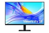 Skærm - 32" Samsung ViewFinity S8 S32D800UAU - 3840x2160 (4K) - 60Hz - VA - 90W USB-C - KVM switch - LS32D800UAUXEN