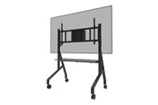 Vægbeslag, AV-Beslag & AV-Møbler - Neomounts FL50-575BL1 cart - sturdy - for display stand - floor stand - black - Maks 125 kg - Maks størrelse 65"-110" - FL50-575BL1