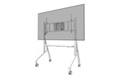 Vægbeslag, AV-Beslag & AV-Møbler - Neomounts FL50-575WH1 cart - sturdy - for display stand - floor stand - white - Maks 125 kg - Maks størrelse 65"-110" - FL50-575WH1