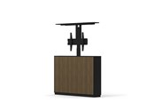 Vægbeslag, AV-Beslag & AV-Møbler - Multibrackets M AV-Cabinet TV-Lift 55" Slimline Black Walnut - Maks 50 kg - Maks størrelse 55" - 7350105218057