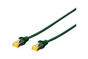 Netværkskabel - DIGITUS patch cable - 10 m - green - Grøn - 10m - DK-1644-A-100/G