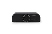 Audio kabel - Nedis - Analogue 4-Way-Audio Switch - 3 x RCA Stereo (Phono) + 3.5 mm Jack - 4 ports - ASWI2424AT