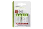 Batteri - Nedis BANM20HR64B battery - 4 x AA type - NiMH - BANM20HR64B