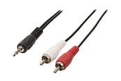 Audio kabel - Nedis audio cable - 2 m - CAGB22200BK20
