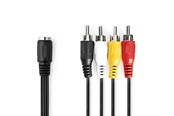Audio kabel - Nedis CAGL20475BK02 audio cable - CAGL20475BK02
