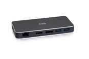 Dockingstation - C2G USB-C 7-in-1 Dual Display MST Docking Station with HDMI DisplayPort Ethernet USB and Power Delivery up to 100W - 4K 60Hz - docking station - USB-C - HDMI DP - 1GbE - C2G54543