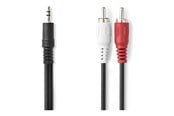 Audio kabel - Nedis CAGL22200BK10 audio cable - CAGL22200BK10