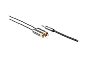 Audio kabel - Nedis audio cable - 1 m - CATB22200GY10