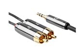 Audio kabel - Nedis audio cable - 2 m - CATB22200GY20
