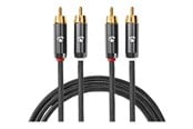 Audio kabel - Nedis digital audio cable (coaxial) - 1 m - CATB24200GY10