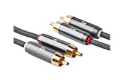 Audio kabel - Nedis audio cable - 2 m - CATB24200GY20
